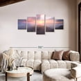 thumbnail image 2 of Elephant Stock Great Smoky Mountain Scenery Wall Art - Horizontal Multi Panel Canvas - Living Room Wall Decor - Nature Multi Panel - Gray And Beige Decor - 80" x 36", 2 of 8