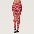 thumbnail image 4 of Gibobby Leggings lindo Mujer Pantalones estampados personalizados para el Día San Valentín para mujer, mallas personalizadas para mallas para correr, mallas largas para Pilates(Multicolor, L), 4 of 5