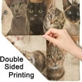 thumbnail image 5 of White Black Gray Cats Garden Flag Vertical Double Sided Portrait of Kitten Breed Cute Animal House Flags Home Burlap Banners for Outdoor Decor Lawn, 5 of 10