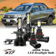 thumbnail image 1 of Juego Combinado de Bombillas LED Volkswagen Saveiro 2010-2013 2011 2022  para Luz Alta/Baja + Antiniebla, Kit de 4 Unidades: 2x 9003/H4 para Faros Principales + 2x 9005/9145/H10 para Faros Antiniebla, 1 of 12
