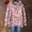 #417-Pink, variant on Sweatshirt for Women Long Sleeve Hoodies Daily Printed Hooded Shirts Loose Drawstring Pullover Oversized Tops With Pockets Gifts For Women