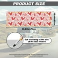 thumbnail image 7 of SEANATIVE Truck Rear Window Decal 66.9" x 22.4" Valentine's Day Decor Universal Fit One-Way Vision Privacy Protection Graphic Decal for Pickup Truck SUV Back Window, Pink Heart Print, 7 of 7