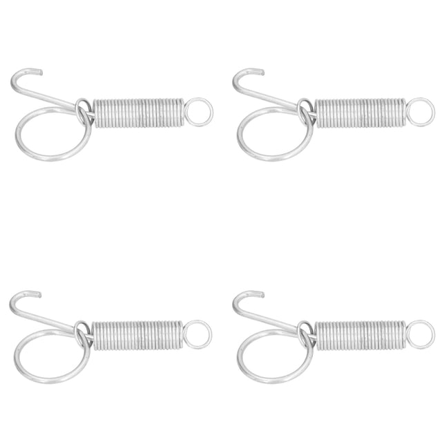 Durable Metal Spring Latches for Rabbit and Poultry Cages - 20-Piece Set with High Elasticity and Rust-Resistant Design, Ideal for Secure Pet Enclosure Fixing and Easy Installation (7.3x2.2 cm)