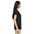 thumbnail image 4 of Gildan Women’s V-Neck T-Shirt, Heavy Cotton Short Sleeve V Neck Black Tee for Crafting | S-3XL Pack-1, 4 of 5