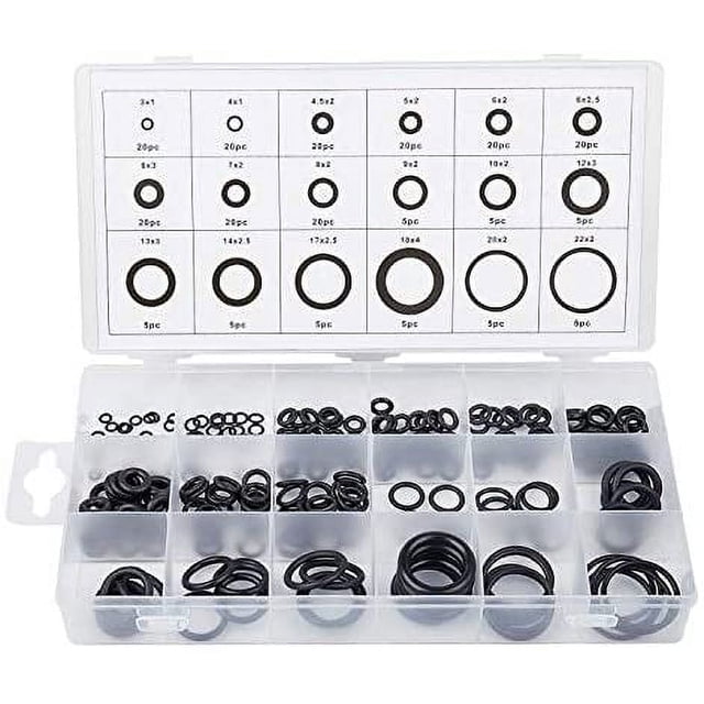 Surtido de juntas para kit de sellado Surtido de juntas tóricas universales 225 uds.