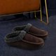 thumbnail image 5 of Pantufla Pantuflas térmicas planas para hombre, antideslizantes, borrosas, para interiores, suela gruesa para invierno Ndcxsfigh Tenis De Mujer Tenis De Hombre, 5 of 7