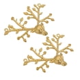 thumbnail image 2 of EHJRE 2 Pcs Animal Christmas Deer Head Pendants DIY Jewelry Handmade Accessories, 2 of 8