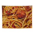 thumbnail image 5 of BCIIG Italian Cuisine Tapestry Wall Hanging Unique Style for Home Decor | Graphic Tapestries Art for Living Room Bedroom Dorm | 4 Sizes Available 50x40inch, 5 of 6