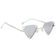 thumbnail image 4 of Vintage Triángulo de sol Tonos Marco Pta Zulema Gafas de sol estilo punk para mujer, 4 of 8