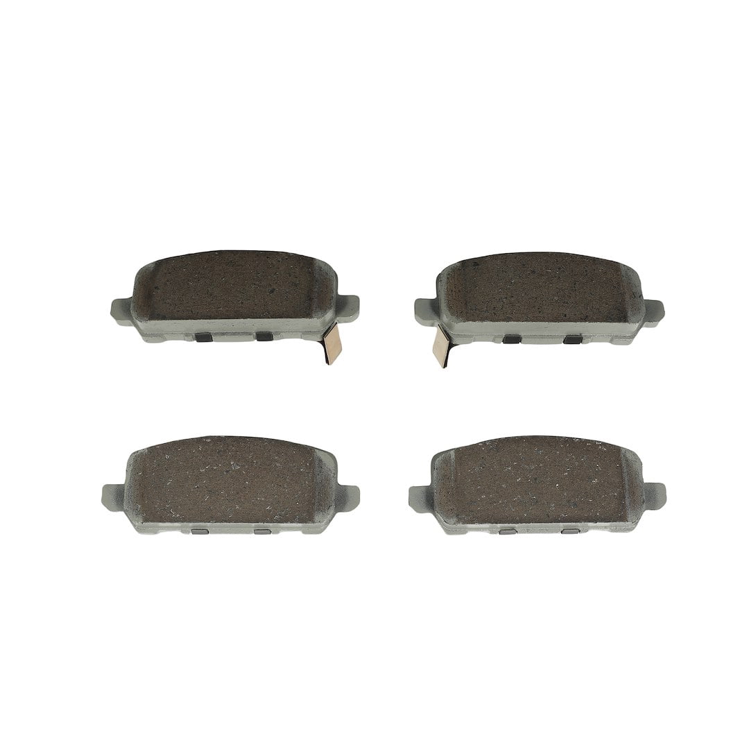 Brembo KT00A42; Brake Kit; Ceramic Brake Pads; 282 Millimeter UV Coated Solid Cast Iron One Piece Rotor; With Rotors/ Pads/ Shims/ Mounting Hardware