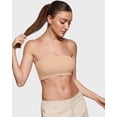 thumbnail image 2 of Sostén Bandeau INLYRIC Sin Costuras Elástico Sin Relleno Beige M, 2 of 5