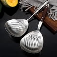 thumbnail image 2 of 1Pc Stainless Steel Net Colander Noddles Strainer Tea Colander for Home (Silver), 2 of 9