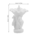 thumbnail image 2 of CTIRCHIU 3pcs Miniature Fountain Statues White Resin Outdoor Decoration for Landscape Modeling, 2 of 8