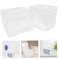 thumbnail image 4 of BESTYASH 6 Pcs Boîte de Rangement Transparente pour Cartes et Photos, 4 of 8