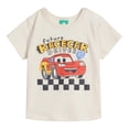 thumbnail image 3 of Conjunto de atuendos Disney Cars Lightning McQueen con camiseta y pantalones cortos, 3 of 6