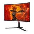 thumbnail image 2 of AOC CQ27G3Z Monitor curvo para juegos de 27", QHD 2K 2560x1440, 1000R VA, 240 Hz 0,5 ms, FreeSync Premium, soporte de altura ajustable, conmutador Xbox PS5, 3 años de punto cero brillo, negro, 2 of 5