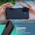 thumbnail image 4 of Smartish® iPhone 17 MagSafe Case - Gripzilla Protective Magnetic Case [Rugged + Tough] Heavy Duty Grip Armored Cover w/ Drop Tested Protection for Apple iPhone 17 - Black Tie Affair, 4 of 9