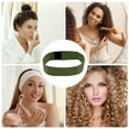 thumbnail image 6 of Unique Bargains 1 Pc Soft Wig Edge Fixing Headband Solid Color Wig Grip Band 23.62"x1.57" Green, 6 of 6