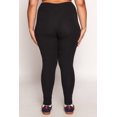 thumbnail image 4 of Rainbow Shops Female Adult Plus Size High Waist Leggings leggings Ambiance, Leggings, High Waisted, Solid, 4 of 4