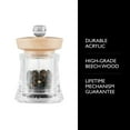 thumbnail image 3 of Cole & Mason Holborn Acrylic Chocolate Pepper Mill 3.75", 3 of 6