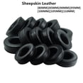 thumbnail image 4 of 110mm Sheepskin Leather Replacement Memory Foam Earpads - Suitable for Many Other Large Over The Ear Headphones - Sennheiser, AKG, HifiMan, ATH, Philips, Fostex, Sony (Sheepskin Leather), 4 of 6