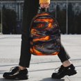 thumbnail image 2 of Lukts Molten Lava Abstract Flow Pattern 15 Inch Student Backpack, Waterproof Laptop Backpack with Adjustable Shoulder Straps, Lightweight Travel, Campus Backpack, Unisex, 2 of 6