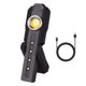 thumbnail image 1 of Luz de trabajo COB XPE Pantalla de potencia plegable Plegable Linterna portátil Interior Al aire libre Aparatos electrónicos Vehículo Lámpara de herramienta de iluminación Negro Sweethay OD019456-01B, 1 of 7