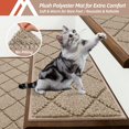 thumbnail image 3 of Alfombra COSY HOMEER Antideslizante para Escalones 71x23 cm Beige, 3 of 9