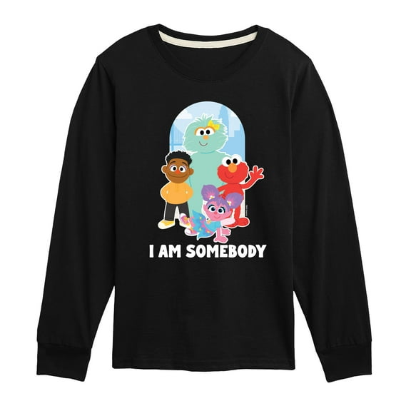Sesame Street - I Am Somebody - Toddler and Youth Long Sleeve T-Shirt