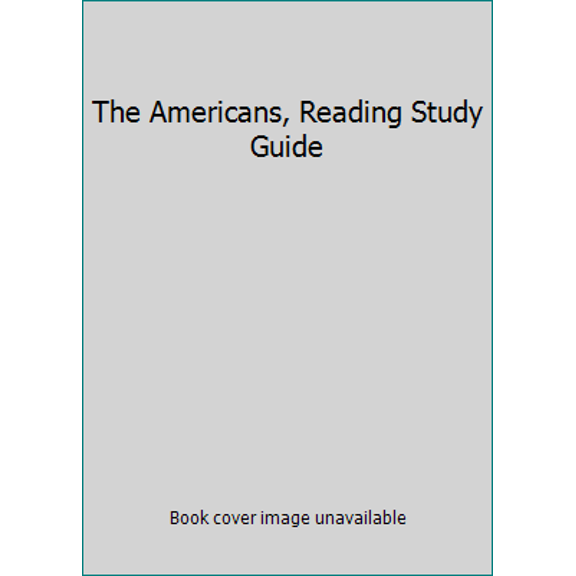 Pre-Owned The Americans, Reading Study Guide (Paperback) 0618175628 9780618175628