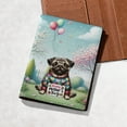 thumbnail image 5 of Happy Mother's Day Best Pug Mom Ever Travel Passport Wallet Dog Lover Gifts PU Leather Passport Holder Cover - 03002, 5 of 5