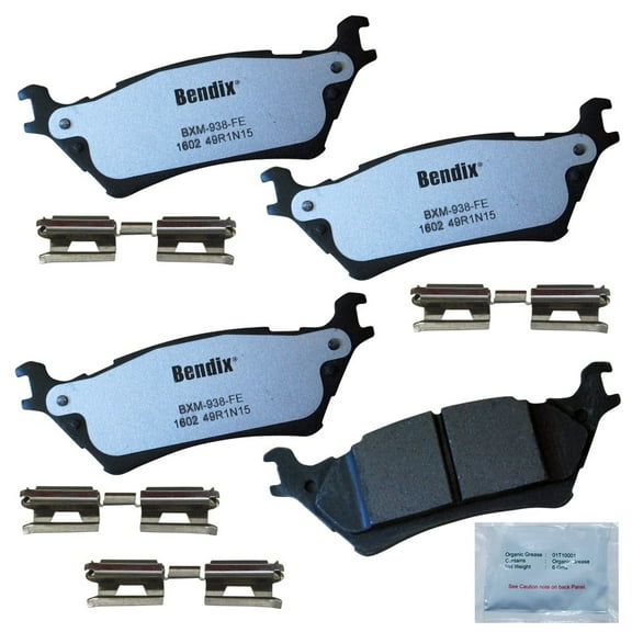 Bendix Brakes Disc Brake Pad Set Fits select: 2012-2017 FORD F150, 2019 FORD F150 SUPERCREW