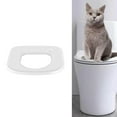 thumbnail image 3 of Entrenador de inodoro portátil Yinane entrenamiento para ir al baño del gato, 3 of 5