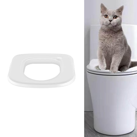 Toilet er, Urinal Seat Potty Portable Lightweight White ten Durable Rabbit Cat Toilet ing for Home Cleaning
