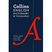Collins English Dictionary and Thesaurus Paperback Edition : All-in-One Support for Everyday Use (Edition 6) (Paperback)