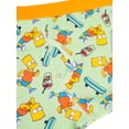 thumbnail image 4 of Simpsons Boys Cotton Boxer Brief Underwear 5-pack, Size 4 to 8, 4 of 4
