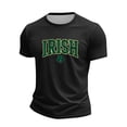 thumbnail image 2 of Men's Irish Graphic T-Shirt Short Sleeve Crew Neck Casual St. Patrick's Day Tee, 2 of 4