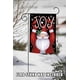 thumbnail image 4 of Santa Joy 12.5 x 18 pulgadas decorativa, (12.5" x 18"), bandera de jardín de doble cara, 4 of 5