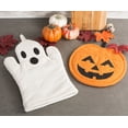 thumbnail image 3 of DII Halloween Cooking & Baking Collection Kitchen Accessories, Potholder & Oven Mitt Set, Ghost & Pumpkin, 2 Piece, 3 of 4
