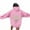 #0048-Pink, variant on Neewe Womens Casual Hoodies Crew Neck Long Sleeve Sweatshirts with Pocket Lightweight Pullover Tops