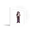 thumbnail image 3 of Gallery Pops Black Clover - Yami Sukehiro Wall Art, White Framed Version, 12" x 12", 3 of 5