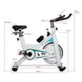 thumbnail image 3 of Bicicleta Spinning Indoor Fija Xtreme Life 20 Kilos Profesional Cardio blanco DPBS20, 3 of 8