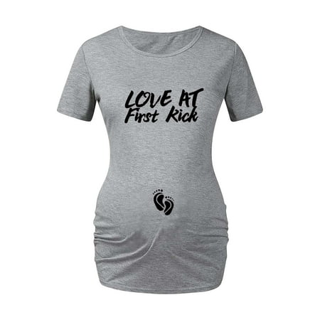 

Ovzne Maternity Clothing Plus Size Maternity Clothing Plus Size Maternity Womens English Print Maternity Dress Large Size Maternity Short Sleeve T-Shirt Maternity Clothing Bundle