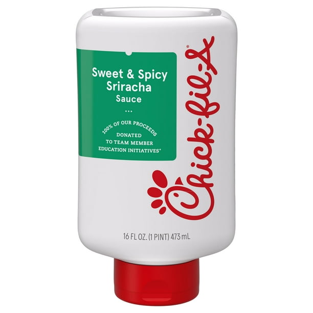 ChickFilA Sweet & Spicy Sriracha Sauce 16 fl oz Display Ready