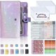 thumbnail image 1 of Budget Binder For Saving Money A6 Budget Binder With Zipper Envelopes, 1 of 3