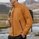 thumbnail image 1 of Ceisia Men's Nylon-Spandex Casual Cargo Windbreaker Stand-Up Gift Zipper Flap Solid Color Jacket, 1 of 9