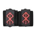 thumbnail image 3 of Weightlifting Wrist Wrap Professional Quality Wrist Support with Heavy Duty Thumb Loop - Best Wrap for Powerlifting Competition,, 3 of 6