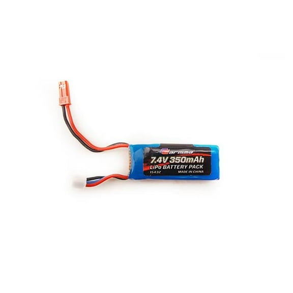 Carisma CIS15432 GT24B 2S Lipo Battery 7.4V, 350mAh Spare Parts Set, Black