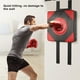 thumbnail image 4 of Wosthever Almohadilla de boxeo para entrenamiento de objetivos, bolsa de deportes ficticia de cuero PU para el hogar, luchador, artes marciales, Boxeo Rojo Tamaño mediano, 4 of 6