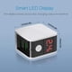 thumbnail image 2 of Cargador de pared USB dual Adaptador de corriente USB de viaje portátil con pantalla LED, Enchufe de EE. UU., Blanco Inevent EL4740-02B, 2 of 7